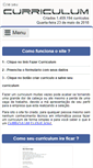 Mobile Screenshot of crieseucurriculum.com.br